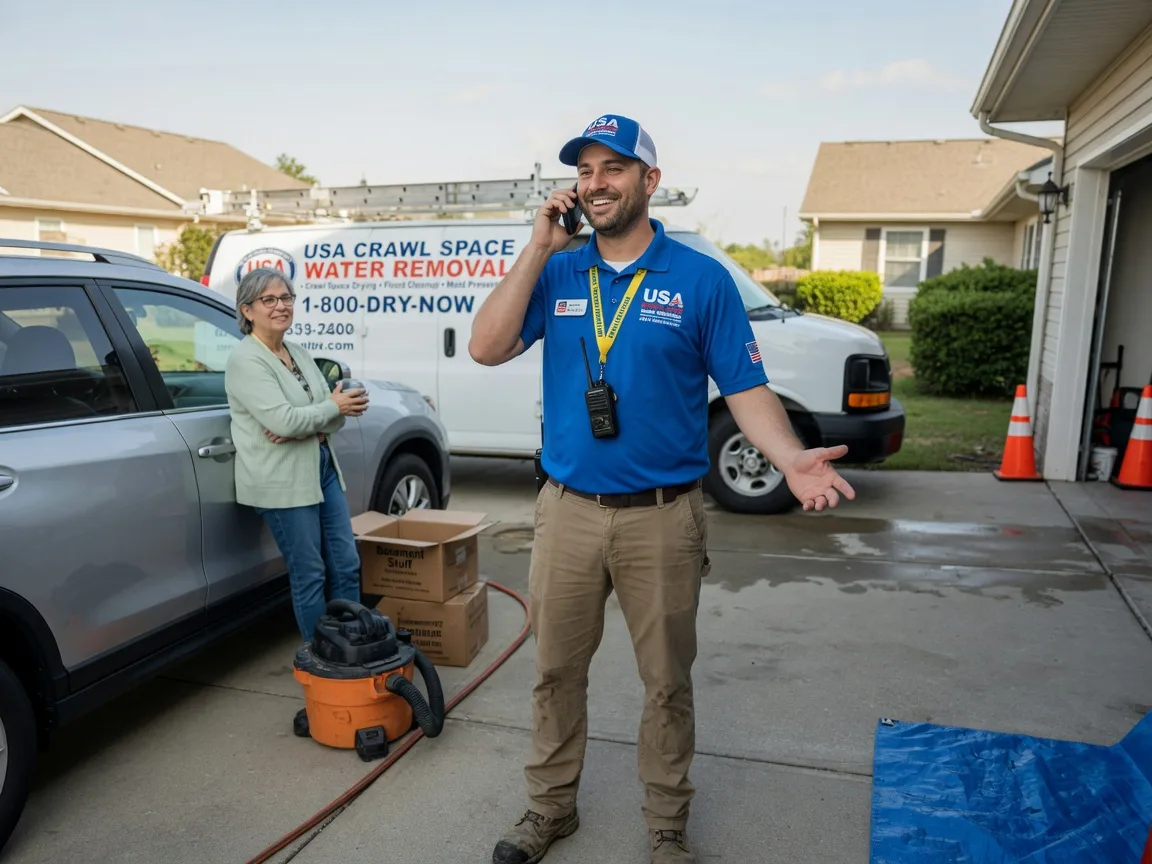 Crawl Space Water Removal Avant, OK FAQs